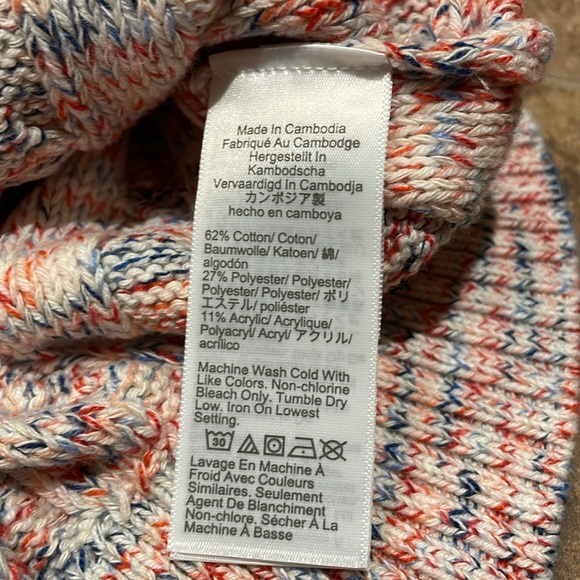 NWT J Crew Factory Cable Pullover Sweater—Size Medium - Picture 7 of 7